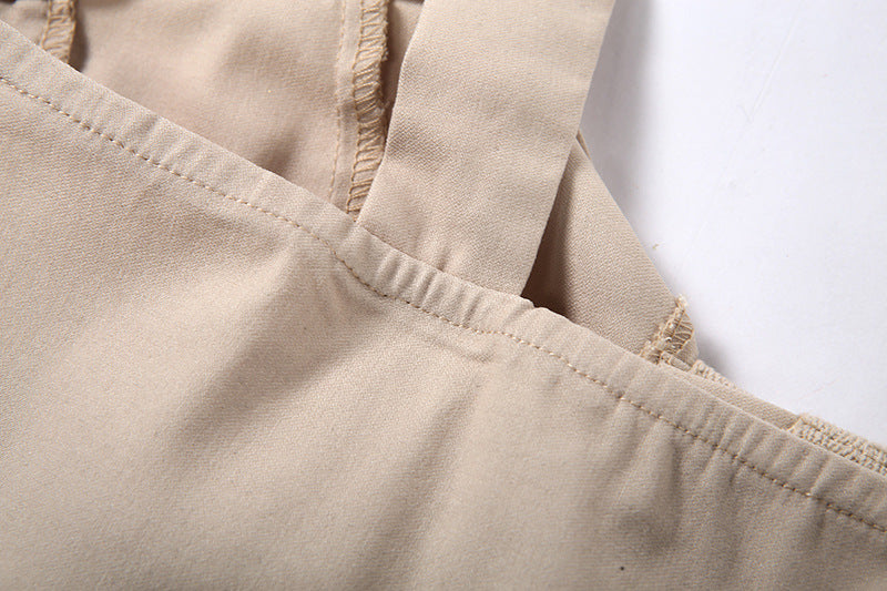 Spring Summer Women Clothing Strap Backless Creative Rivet Sexy Slim Fit Tank Top Women